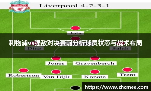 利物浦vs强敌对决赛前分析球员状态与战术布局